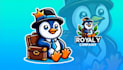 make your royal penguin mascot logo in one day