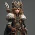 make a unique fantasy character concept art