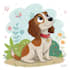 create disney pet portrait illustration