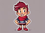 design vector character, cartoon avatar or mascot