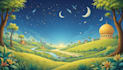 illustrate an islamic children book