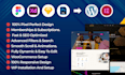 convert xd, PSD, ai, or figma to wordpress website design