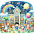create hand painted watercolor children book illustration
