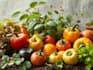 draw realistic plants, vegetables, fruits