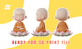 create 3d cute character for 3d prints popmart or blind box