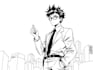 draw professional custom manga page