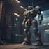 create custom mecha robot art
