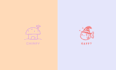 design modern minimalist line art logo