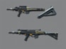 create weapon design and illustration