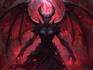 do dark fantasy art illustrations in a painterly style