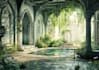 design unique fantasy environment illustrations
