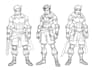 create character concept art sketch