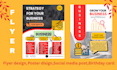 make flyer design,poster design, social media disign