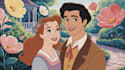draw cartoon disney couple portrait
