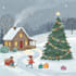 design christmas themed illustration