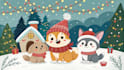 design christmas themed illustration