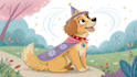 design a custom disney pet portrait