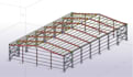 design and model steel structures in tekla and autocad