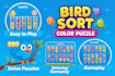 design and publish a color sort puzzle game
