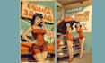 draw comic poster vintage art retro comic illustration style for advert