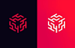 do modern startup, technology, and cyber security logo design