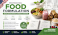 develop food and beverage formulations ready for manufacturing and scaling