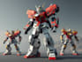 draw high quality robot, mecha concepts