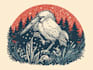 create awesome linocut illustration art