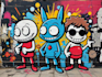 create unique street art graffiti collage