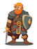 create 2d game character design and animation