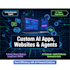 develop custom ai apps ai powered websites and software and smart ai agents