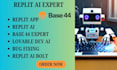 build replit app, replit ai expert, base44 website, replit bug fixing