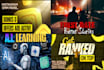 make premium engaging thumbnails with catchy design