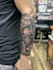 do sleeve tattoo design, realistic tattoo design