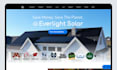 solar website solar landing page construction roofing website solar website