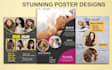 do professional beauty salon flyer and poster