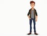 draw a vector character, cartoon character
