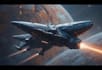 design a sci fi spaceship design