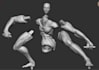 create 3d printable characeter,stl file model,zbrush 3d sculpt creature,figurine