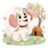 draw a cute disney style pet portrait