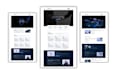 develop and design your website with HTML, CSS and javascript