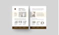 do one page a4 capability statement and sell sheet design