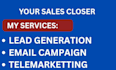 be your online sales closer assistant commission sales rep