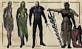 draw dnd character art, concept art