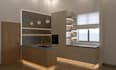 create custom kitchen design, layout and 3d rendering