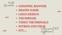 create professional youtube channel branding full pack