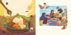 create beautiful professional children book illustration