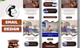 design editable flodesk mailchimp klaviyo email newsletter template and workflow