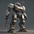 draw custom mecha robot