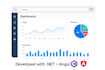 develop modern full stack web applications using dot net c and angular